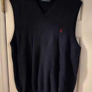 Ralph Lauren Men's Navy Sweater Vest
